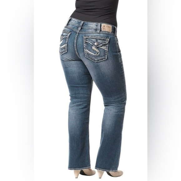 Silver Suki Surplus denim jeans women’s 29/34 - Picture 2 of 9